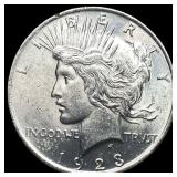 1923 Silver Peace Dollar CHOICE BU