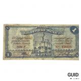 1915 Free and Sovereign State of Mexico 1 Peso