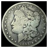 1895-S Silver Morgan Dollar LIGHTLY CIRCULATED