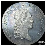 1816 German States SAXONY-ALBERTINE Silver Thaler