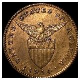 1914-S Philippines Bronze 1 Centavo