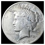 1924 Silver Peace Dollar HIGH GRADE