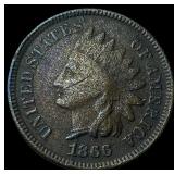 1866 Indian Head Cent LIGHTLY CIRCULATED