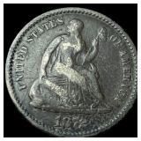 1872 Silver Half Dime LIGHTLY CIRCULATED