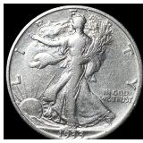 1933-S Silver Half Dollar Walking Liberty CLOSELY