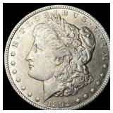 1892 Silver Morgan Dollar CLOSELY  UNCIRCULATED