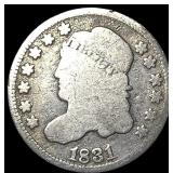 1831 Capped Bust Silver Dime NICELY CIRCULATED
