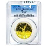 2017-Mo Mexico 1/2oz Gold Libertad PCGS PR68 DCAM