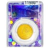 1841 $10 Gold Eagle PCGS VF30 Trader Bea