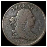 1808 Classic Head Half Cent ABOUT UNCIRCULATED