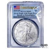 2025 Silver Eagle PCGS MS69
