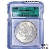 1900 Morgan Silver Dollar ICG MS64