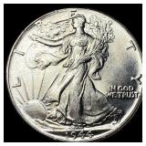 1944 Silver Half Dollar (Walking Liberty) UNCIRCUL