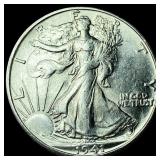 1941-S Silver Walking Liberty Half Dollar UNCIRCUL
