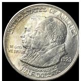 1923 Silver Half Dollar Monroe Doctrine Centennial