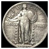 1925 Standing Liberty Silver Quarter NEARLY UNCIRC