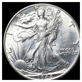 1944 Silver Half Dollar (Walking Liberty) UNCIRCUL