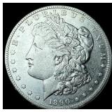 1890-CC Silver Morgan Dollar CLOSELY UNCIRCULATED