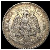 1925 Mexico Silver 50 Centavos