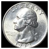 1932 Washington Silver Quarter UNCIRCULATED