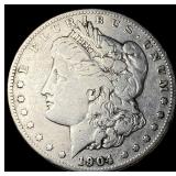 1904-S Silver Morgan Dollar LIGHTLY  CIRCULATED