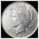 1922 Silver Peace Dollar CHOICE BU