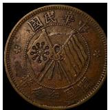 China Republic Copper 10 Cash