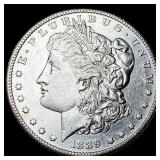 1889-S Silver Morgan Dollar CHOICE AU