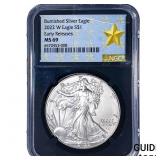 2022 Silver Eagle NGC MS69