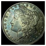 1891-S Silver Morgan Dollar CLOSELY UNCIRCULATED