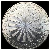 1972G West Germany Silver 10 Mark