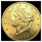 1902-S Gold $20 Liberty Head Double Eagle UNCIRCUL