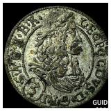 1693 Austria Leopold the Hogmouth SIlver Grochen