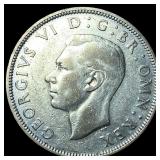 1939 Great Britain Silver Half Crown