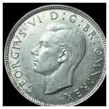 1944 Great Britain Silver Florin