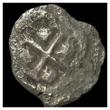 Spanish Colonial Cob 1 Real circa 1600s. HIGH GRAD