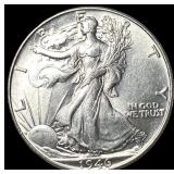 1946 Silver Half Dollar GEM BU