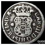1769 Bolivia Potosi Silver 1/2 Real