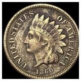 1860 Indian Head Cent LIGHTLY CIRCULATED