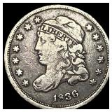 1836 Capped Bust Half Dime LIGHTLY CIRCULATED