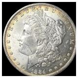 1884 Morgan Silver Dollar UNCIRCULATED