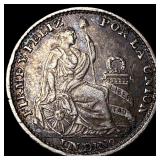 1893TF Peru SIlver Dinero