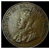 1921 Canada Bronze 1 Cent
