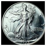1942 Silver Half Dollar (Walking Liberty) UNCIRCUL