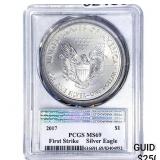 2017 Silver Eagle PCGS MS69