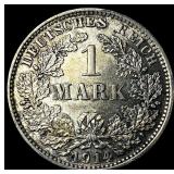 1914E Germany Silver 1 Mark