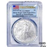 2025 Silver Eagle PCGS MS69