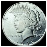 1922 Silver Peace Dollar CHOICE BU