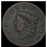 1832 Coronet Head Large Cent LIGHTLY CIRCULATED