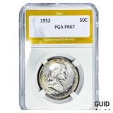 1952 Franklin Half Dollar PGA PR67